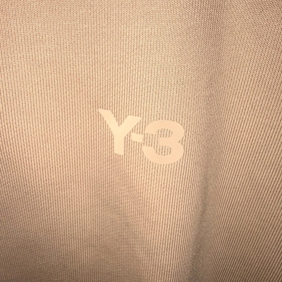 NWT!! Adidas Women's Y-3 by Yohji Yamamoto French Terry Crew Sweatshirt - Picture 3 of 5